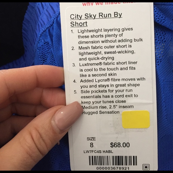 Lululemon shorts size 8 - Picture 6 of 6